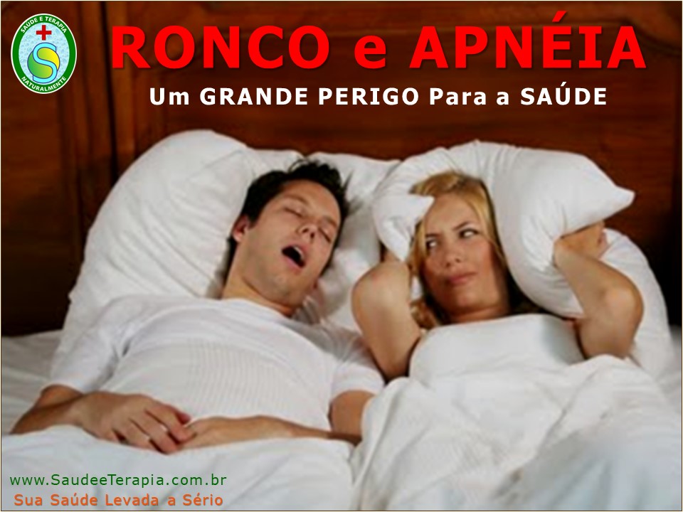 Ronco e Apneia, duas patologias de alto risco para a saúde das pessoas mais idosas.